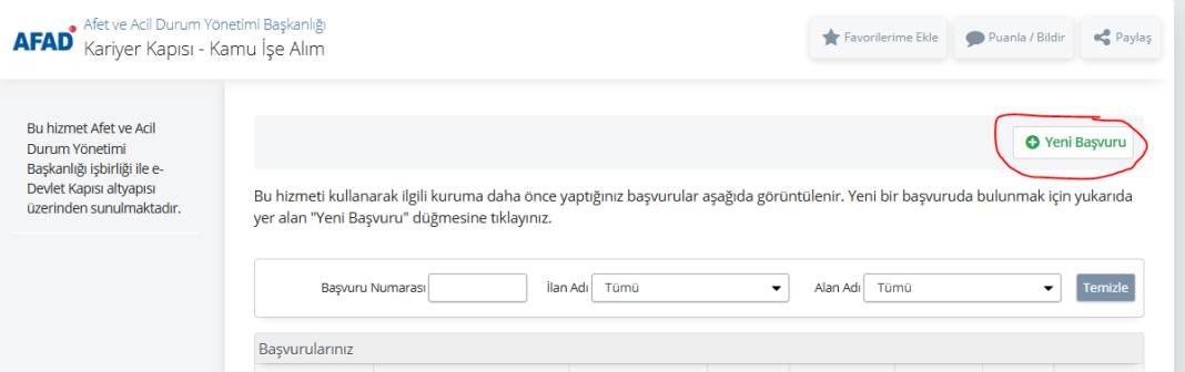 AFAD 1000 personel alımı başvurusu nasıl yapılır? İşte adım adım başvuru 5