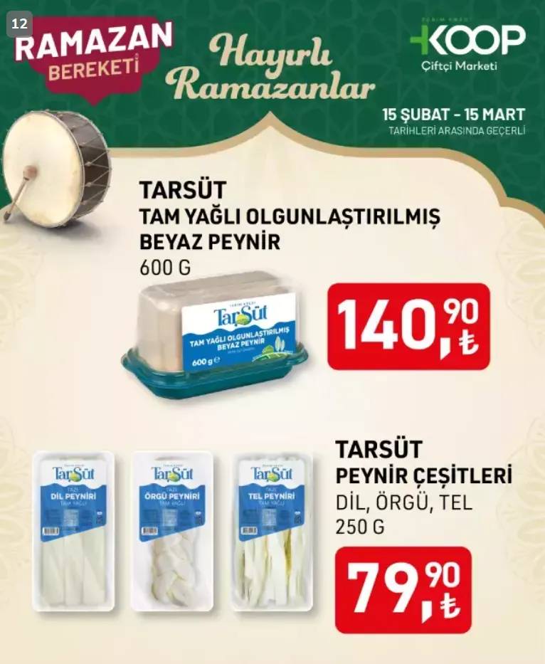 Tarım Kredi Ramazan ayı indirimleri başladı 2025 11