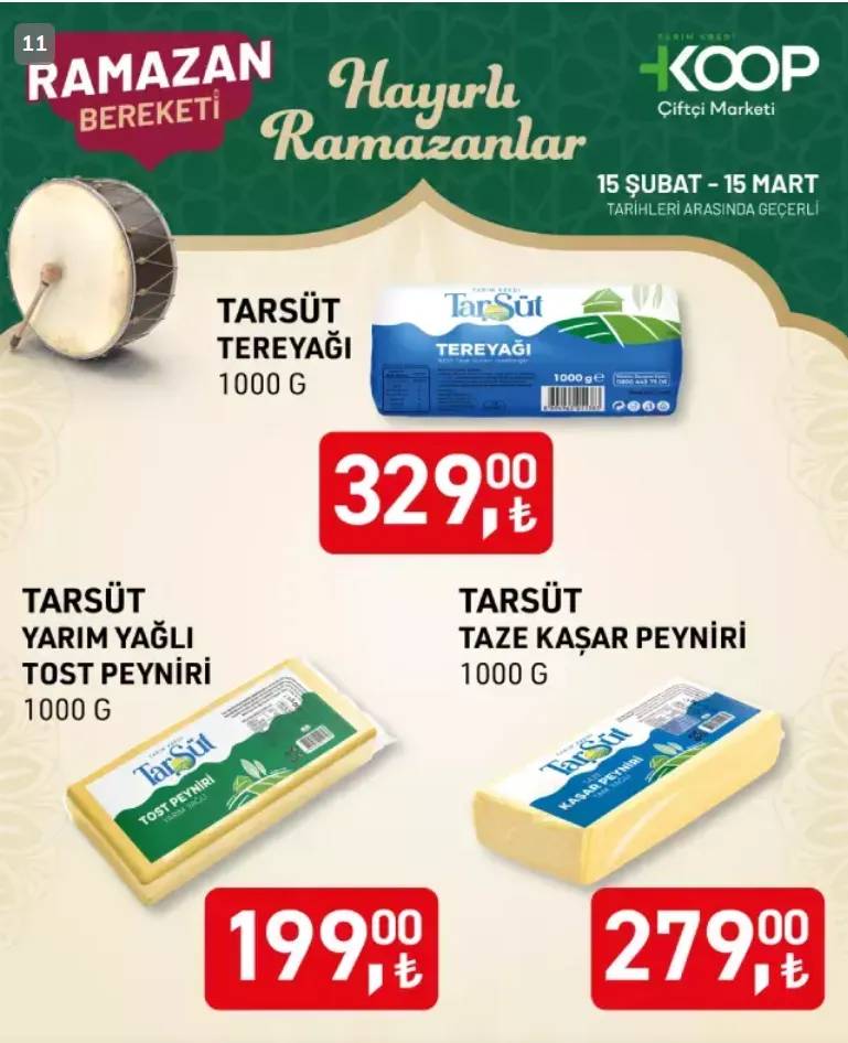 Tarım Kredi Ramazan ayı indirimleri başladı 2025 10