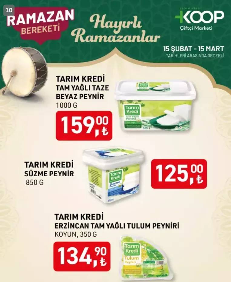 Tarım Kredi Ramazan ayı indirimleri başladı 2025 8