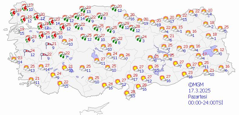 Hava durumu açıklandı: Kar ve yağmur yeniden geliyor 7