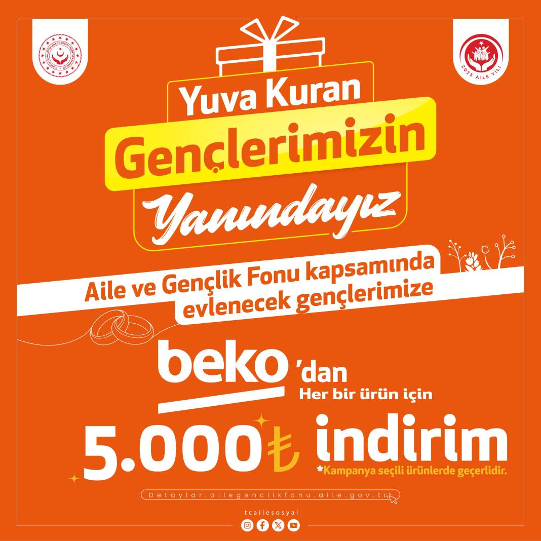 Mobilya, beyaz eşya, tekstil, elektronik, ev eşyası... İşte evleneceklere yapılan indirimler ve kampanyalar 8