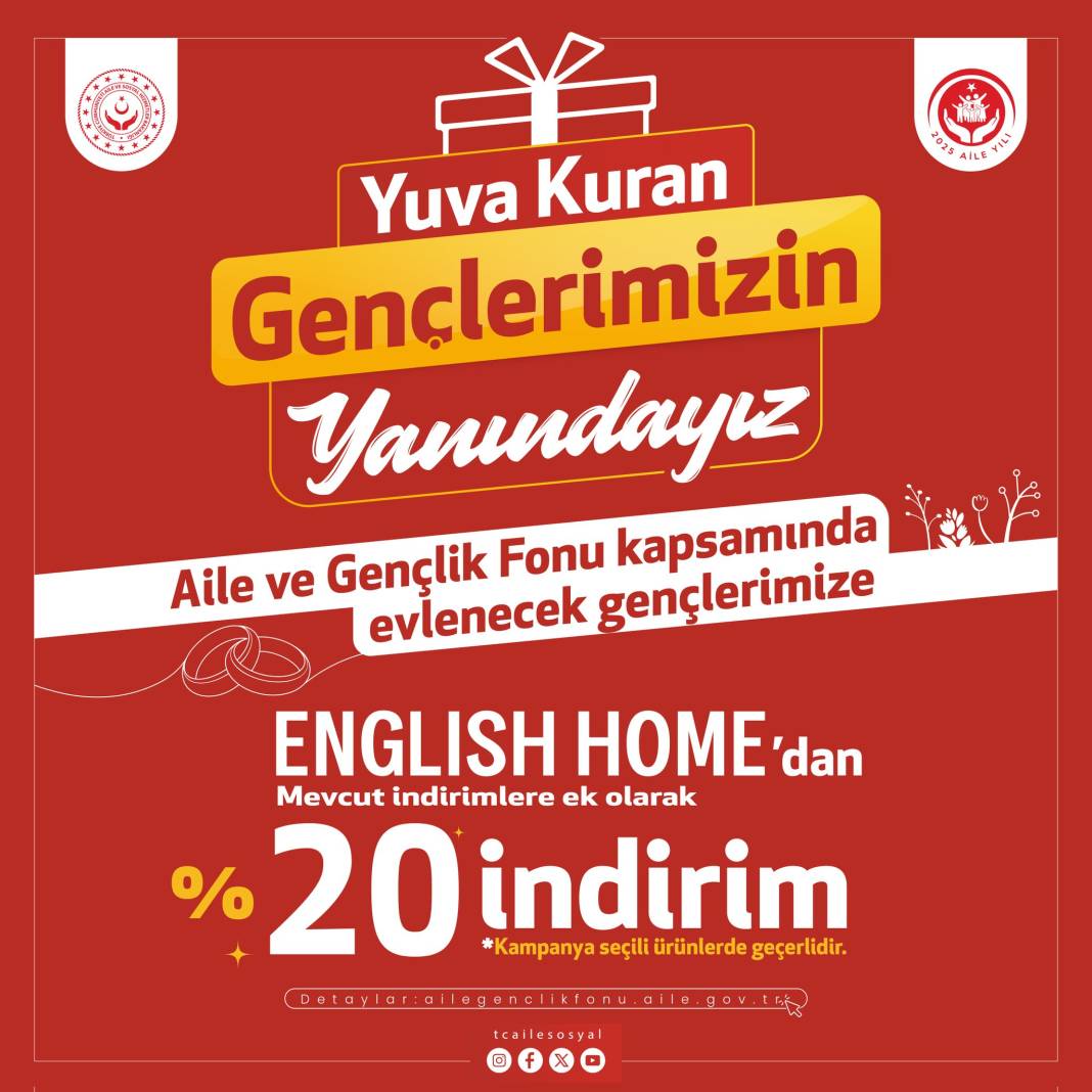 Mobilya, beyaz eşya, tekstil, elektronik, ev eşyası... İşte evleneceklere yapılan indirimler ve kampanyalar 21