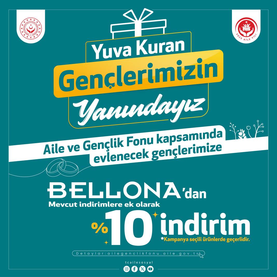Mobilya, beyaz eşya, tekstil, elektronik, ev eşyası... İşte evleneceklere yapılan indirimler ve kampanyalar 17