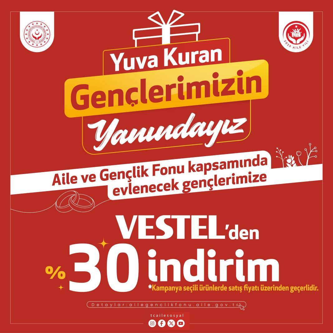 Mobilya, beyaz eşya, tekstil, elektronik, ev eşyası... İşte evleneceklere yapılan indirimler ve kampanyalar 7