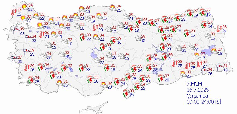 Sıcak havaya ara: Bu illere yarın yağmur geliyor 4