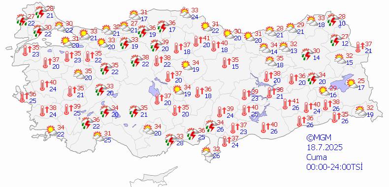 Sıcak havaya ara: Bu illere yarın yağmur geliyor 6