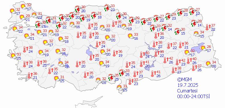 Sıcak havaya ara: Bu illere yarın yağmur geliyor 7