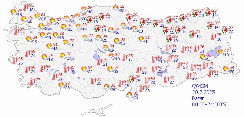 Sıcak havaya ara: Bu illere yarın yağmur geliyor 8