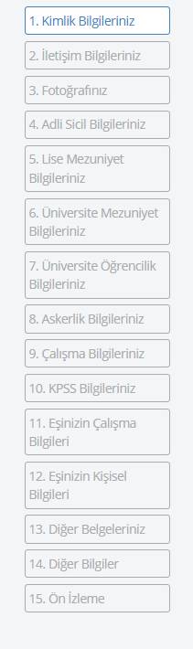 Adalet Bakanlığı 1500 zabıt katibi alımı adım adım başvuru anlatımı 8