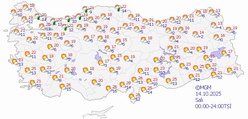 Hava durumu açıklandı: 6 şehre kar geliyor 6