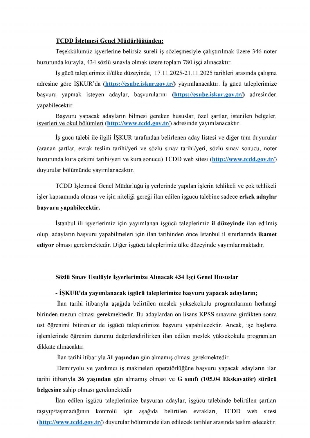 İŞKUR TCDD 780 işçi alımı başvurusu nasıl yapılır? 57