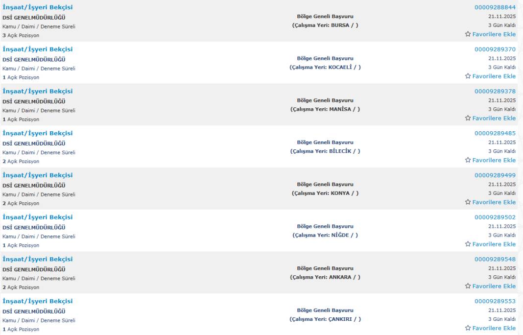 Kadınlar da başvurabilir: Kamuya KPSS'siz bekçi alımı başladı 4