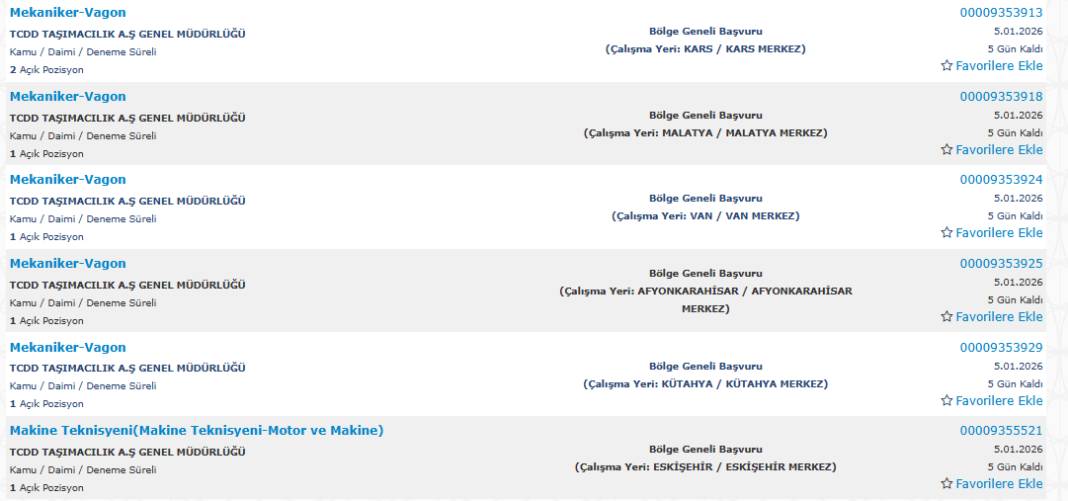 850 kamu işçisi alımı yapılacak: İşte başvuru 45