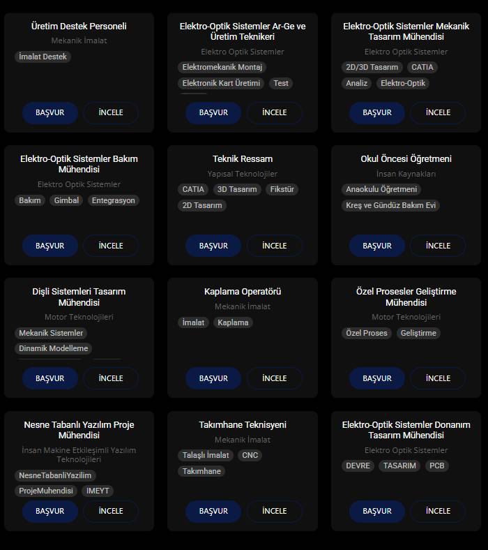 Baykar yüksek maaşla işçi ve personel alımı yapıyor 8