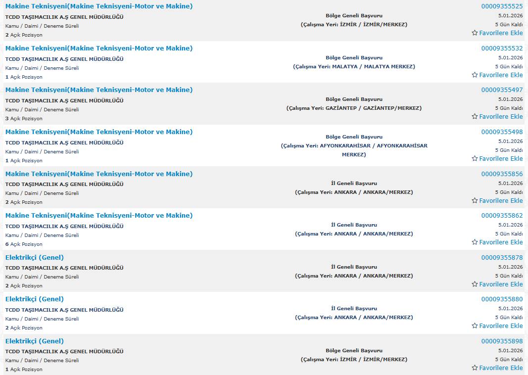850 kamu işçisi alımı yapılacak: İşte başvuru 43