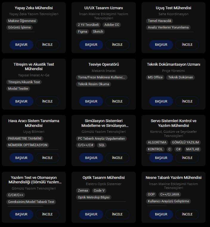 Baykar yüksek maaşla işçi ve personel alımı yapıyor 11