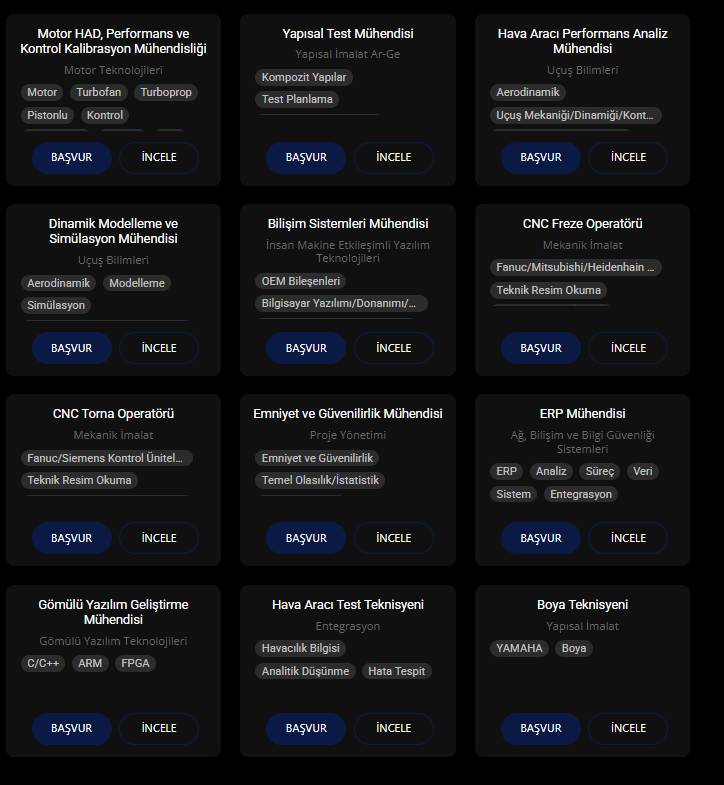 Baykar yüksek maaşla işçi ve personel alımı yapıyor 10