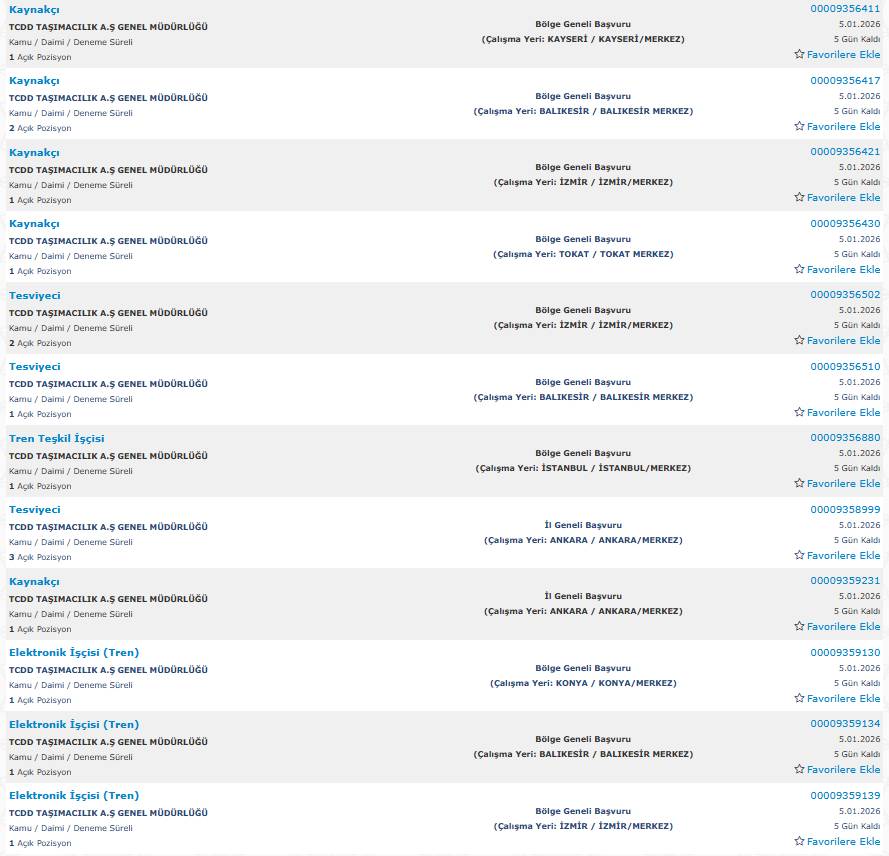 850 kamu işçisi alımı yapılacak: İşte başvuru 41