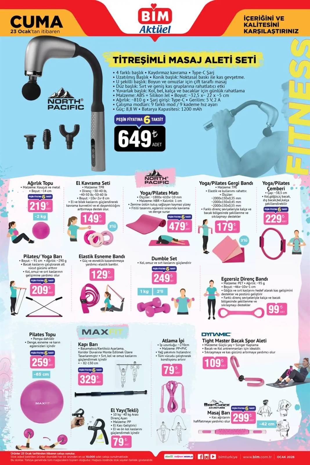 Bim 23 Ocak 2026 aktüel ürünler kataloğu: Tuşlu telefon geliyor 2