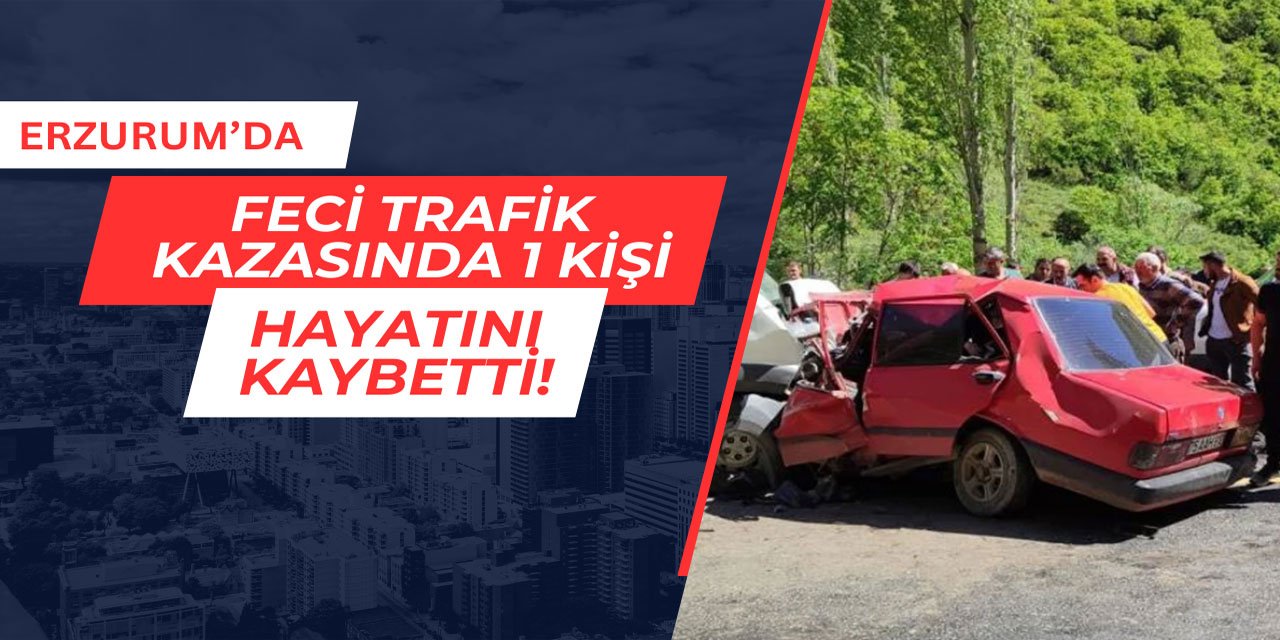 Minibüsle çarpışan Tofaş araç hurdaya döndü: 1 kişi hayatını kaybetti