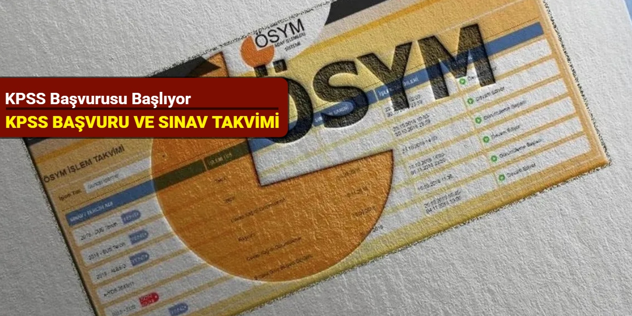 KPSS başvurusu için geri sayım: İşte KPSS başvuru ve sınav takvimi 2025