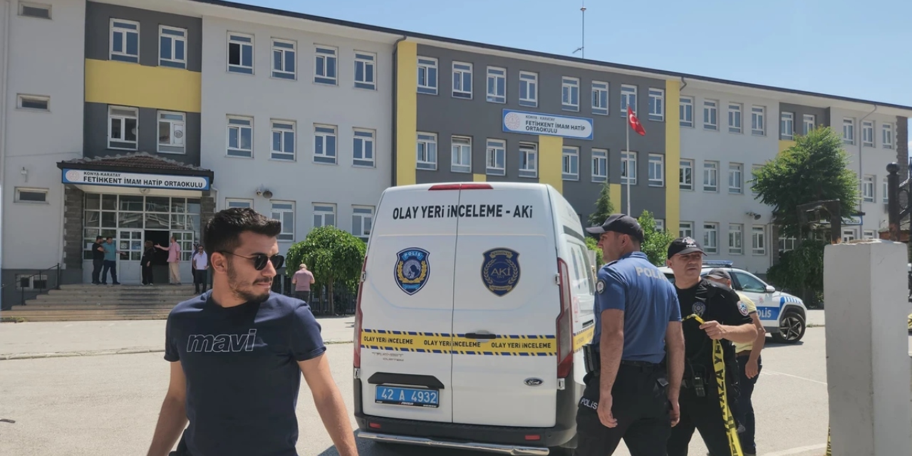 Konya’da okulda silahlı saldırıya uğrayan öğretmen hayatını kaybetti