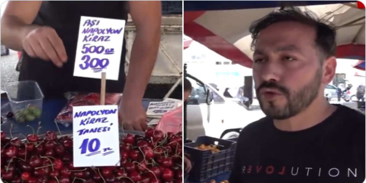 Kirazın tanesi 10 lira değilmiş, fiyatı CHP çarpıtmış