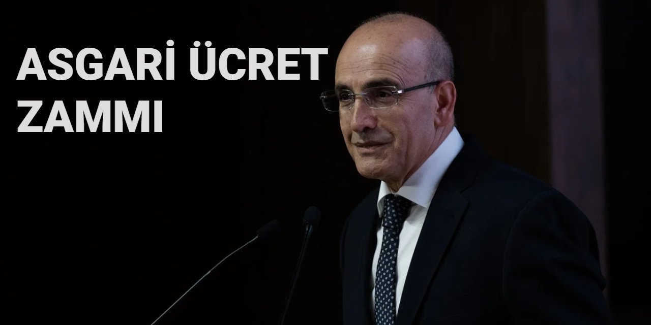 Son dakika: Mehmet Şimşek'ten 2025 asgari ücret zammı açıklaması geldi