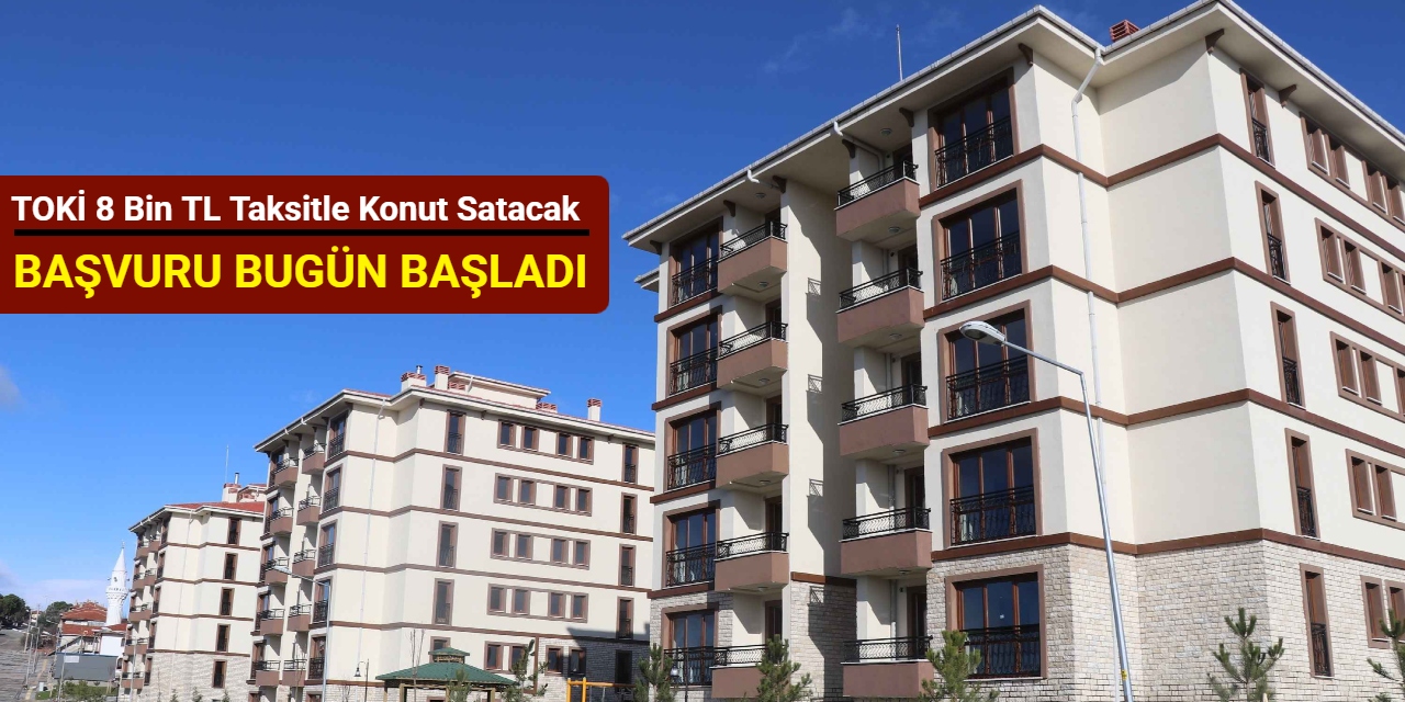 TOKİ Bartın'da 2+1 ve 3+1 konut satışı yapacak: Başvuru başladı Temmuz 2025