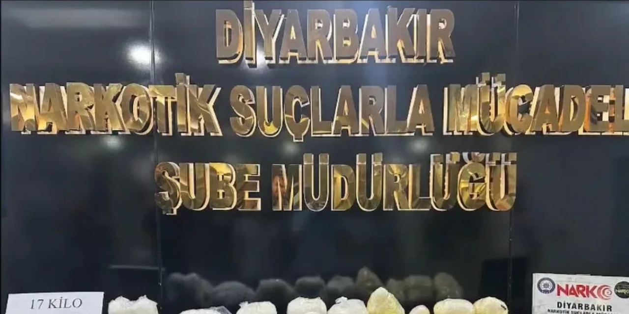 Diyarbakır'da uyuşturucu operasyonu: 43 kilo ele geçirildi