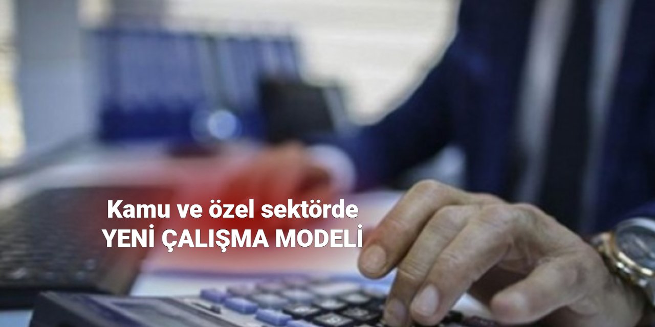 Kamu ve özel sektörde yeni çalışma modelleri geliyor