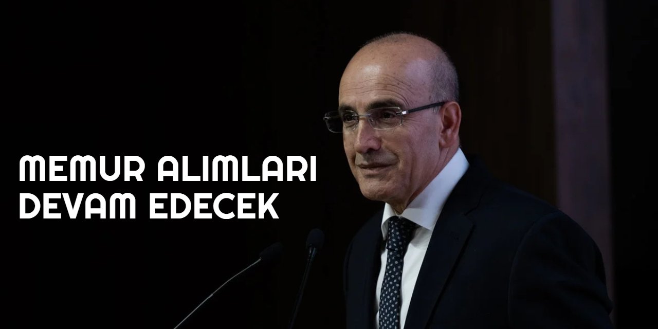 Mehmet Şimşek: Kamuya memur alımı devam edecek