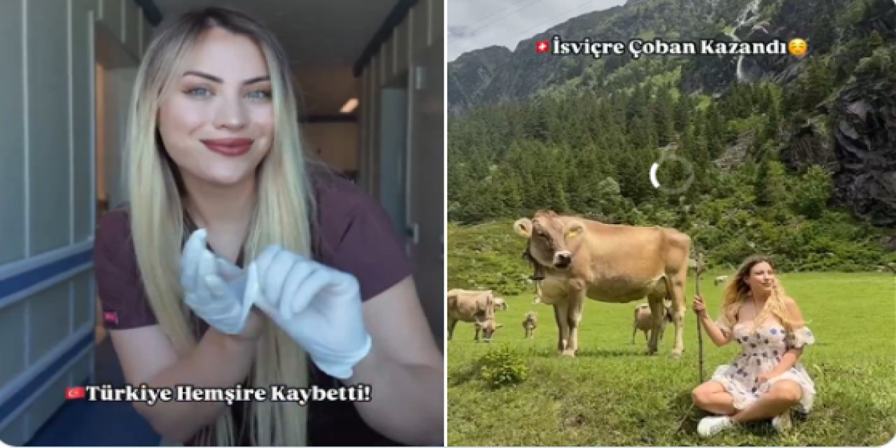 Türkiye'de hemşire, İsviçre'de çoban