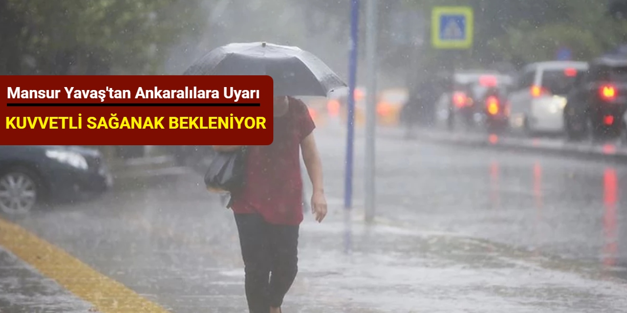 Mansur Yavaş'tan Ankaralılara uyarı: Kuvvetli sağanak geçişleri bekleniyor