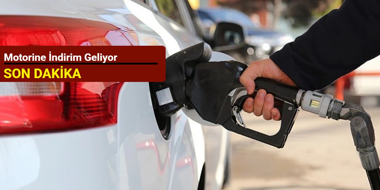 Motorine indirim geliyor