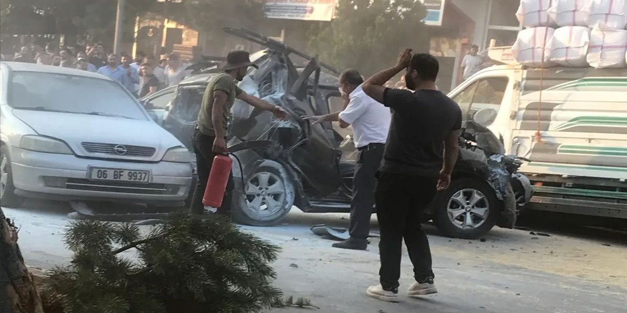 Bitlis'te freni boşalan tır, 8 araca çarptı