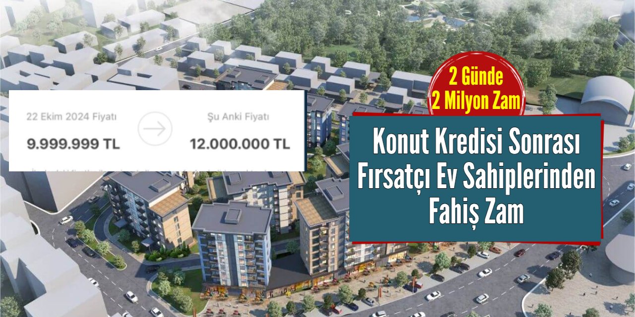 Konut kredisi faiz indirimi sonrası ev fiyatları yükselmeye başladı