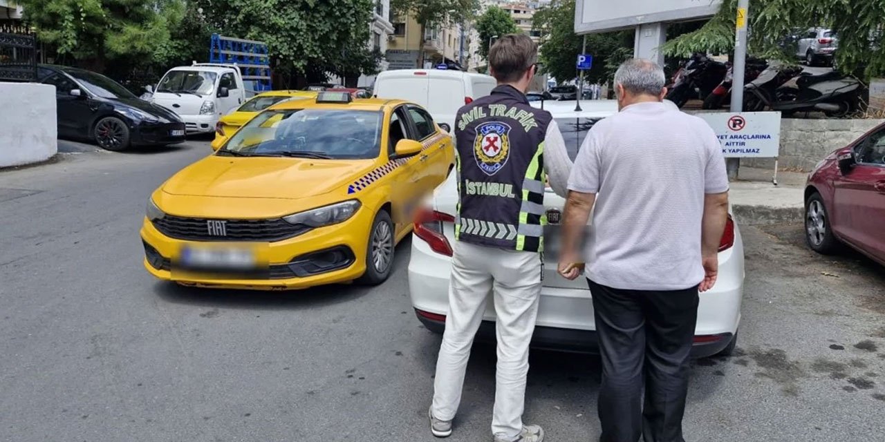 Yolcu seçen taksiciye 9 bin lira ceza kesildi