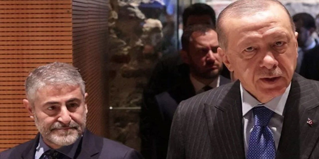 Erdoğan ve Nurettin Nebati'den sürpriz görüşme