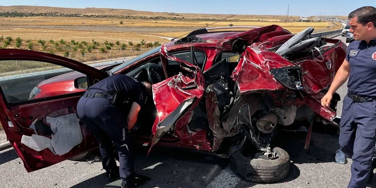 Ankara-Niğde yolunda feci kaza: 1 ölü 3 yaralı