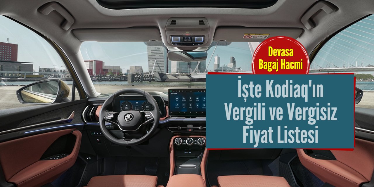 Skoda Kodiaq vergili ve vergisiz fiyat listesi: Gelişi 1.6 satışı 5