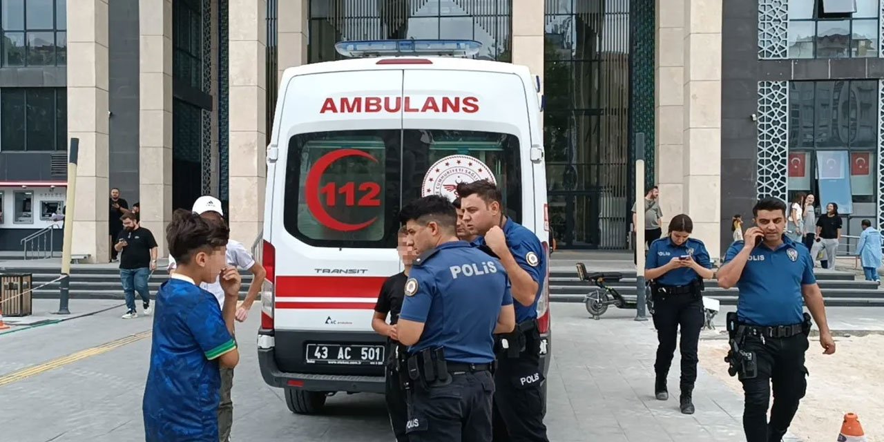 Kütahya'da çocuklar arasında bıçaklı kavga çıktı