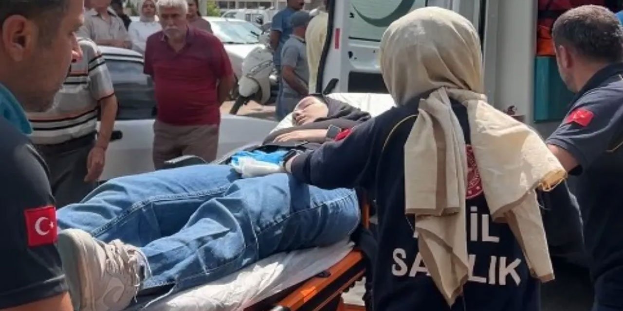 Burdur'da yoldan geçen kadına mermi isabet etti