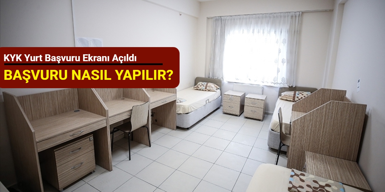 GSB KYK yurt başvuru ekranı açıldı: Başvuru nasıl yapılır?