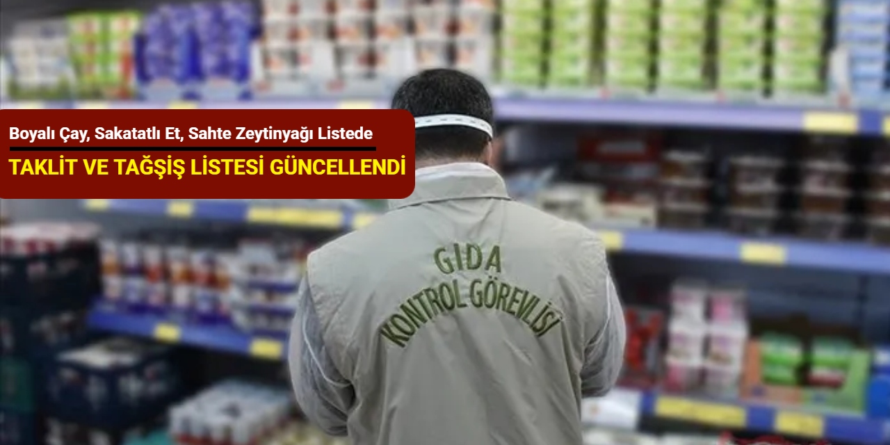 Bakanlık taklit ve tağşiş ürünleri tek tek ifşa etti