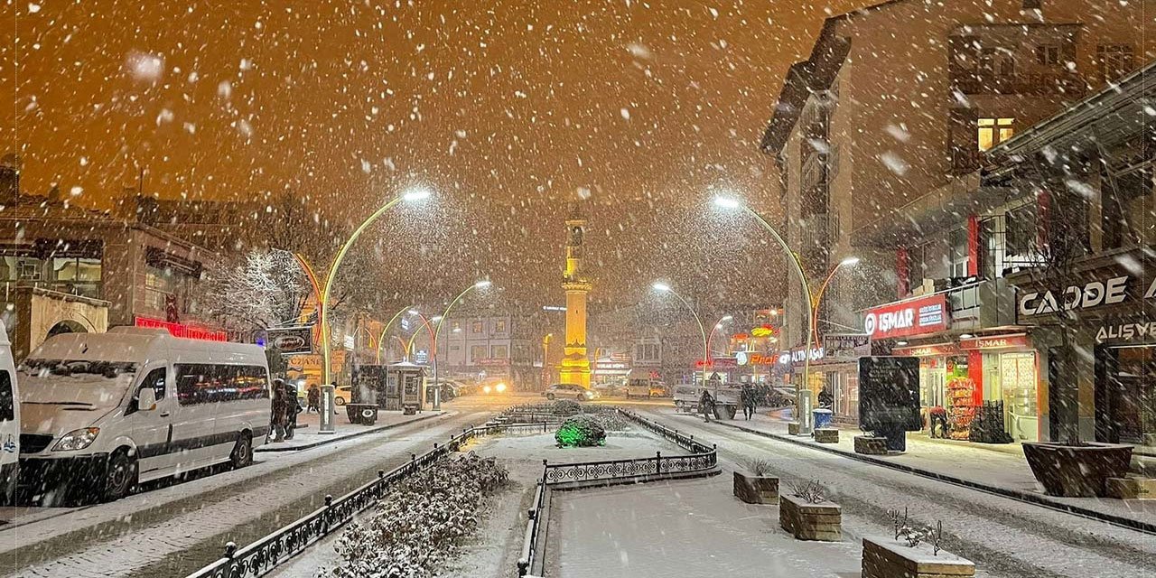 Meteoroloji, yarın kar yağacak illeri açıkladı