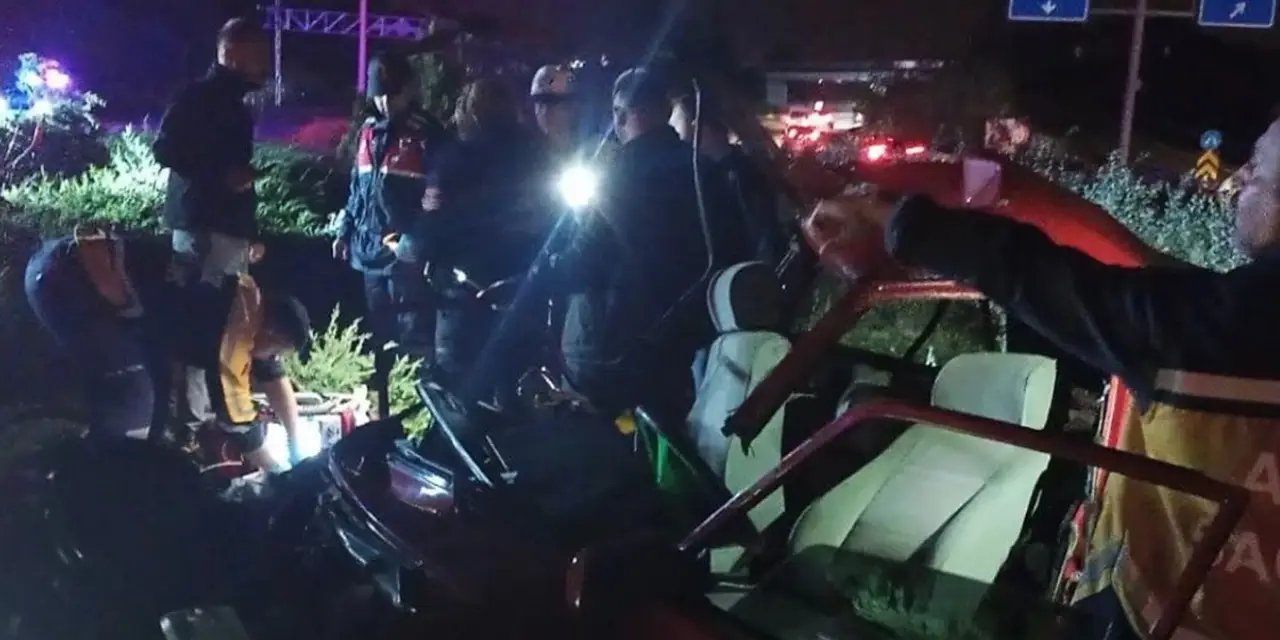 Giresun'da feci trafik kazası: 1 ölü 3 yaralı