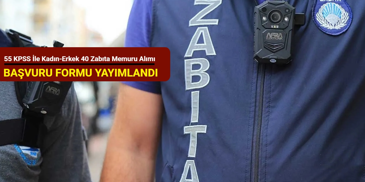 55 KPSS ile 40 zabıta memuru alımı: Şanlıurfa Büyükşehir Belediyesi memur alımı başvuru formu yayımlandı