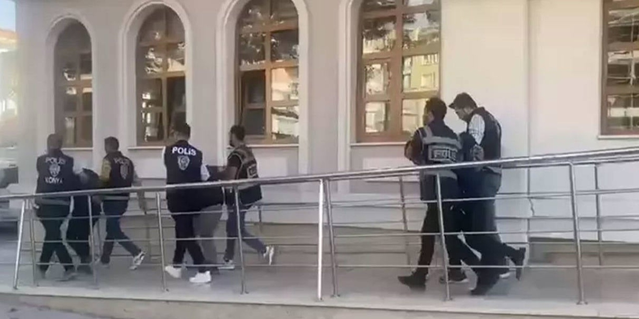 Konya'da 1 milyon 650 bin TL vurgun yapan dolandırıcılar tutuklandı